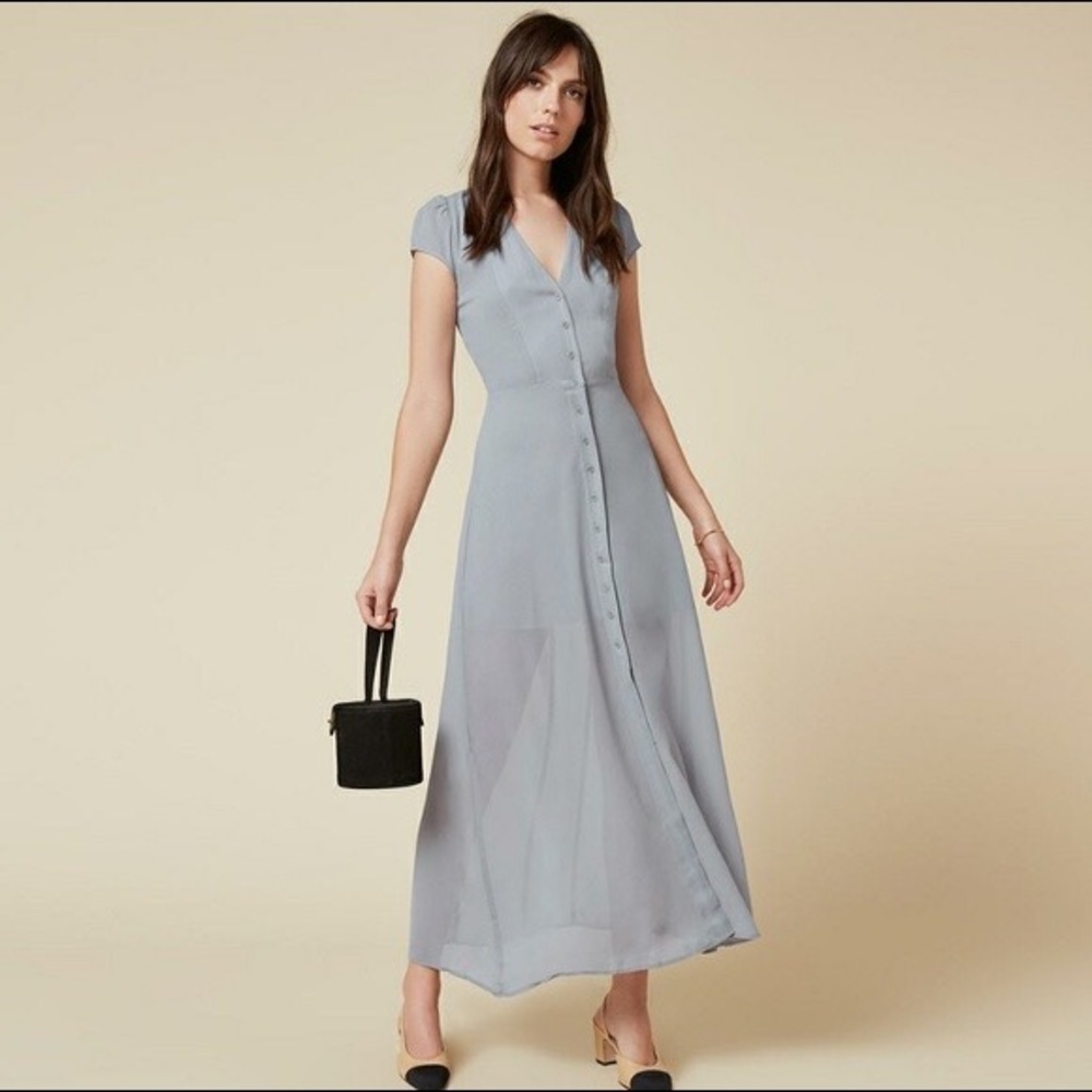reformation naveen dress in fresh air